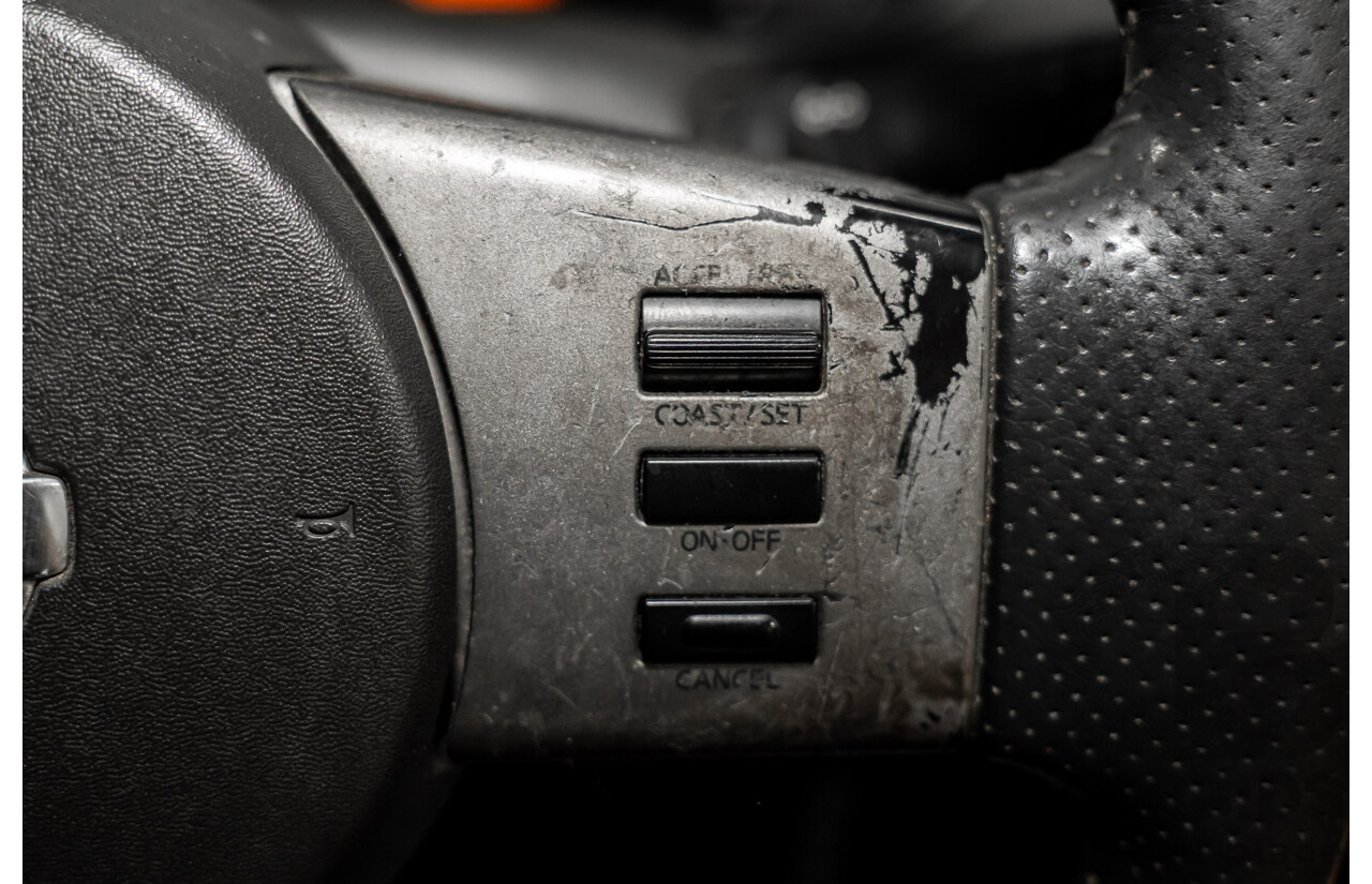 1/2008 Nissan Navara ST-X (4x4) D40 Dual Cab P/Up Slate Grey Metalic Turbo Diesel 2.5L