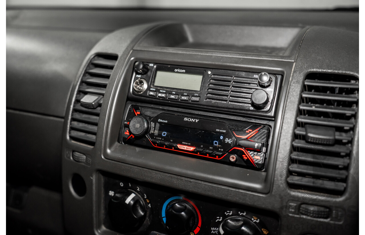 1/2008 Nissan Navara ST-X (4x4) D40 Dual Cab P/Up Slate Grey Metalic Turbo Diesel 2.5L