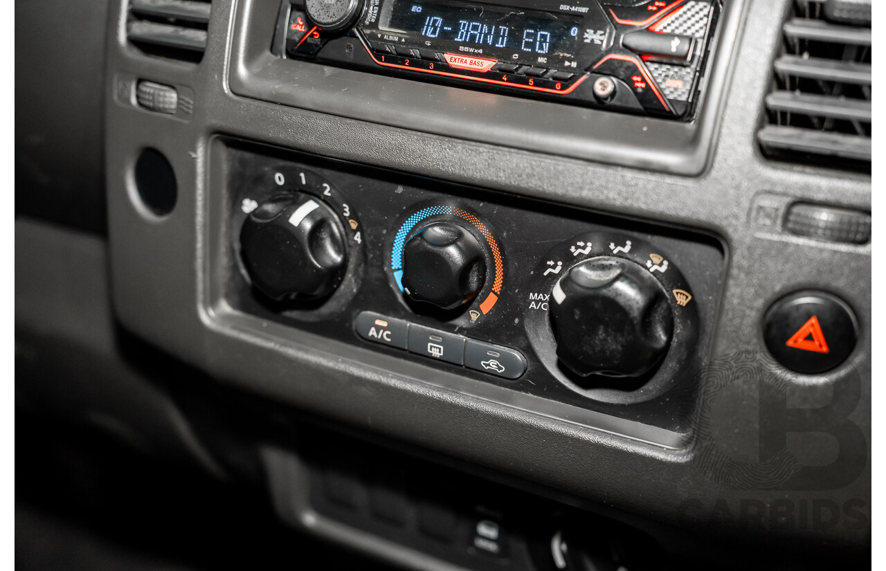 1/2008 Nissan Navara ST-X (4x4) D40 Dual Cab P/Up Slate Grey Metalic Turbo Diesel 2.5L