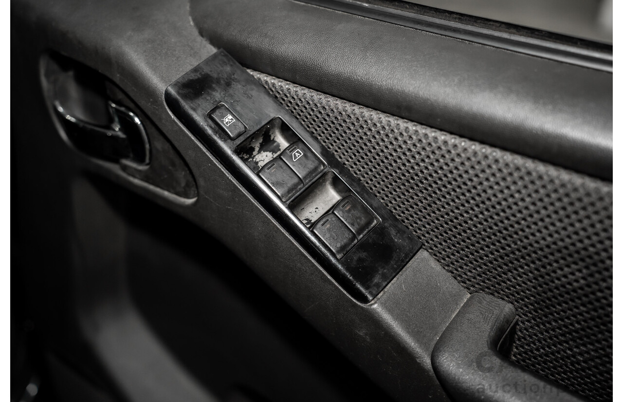 1/2008 Nissan Navara ST-X (4x4) D40 Dual Cab P/Up Slate Grey Metalic Turbo Diesel 2.5L