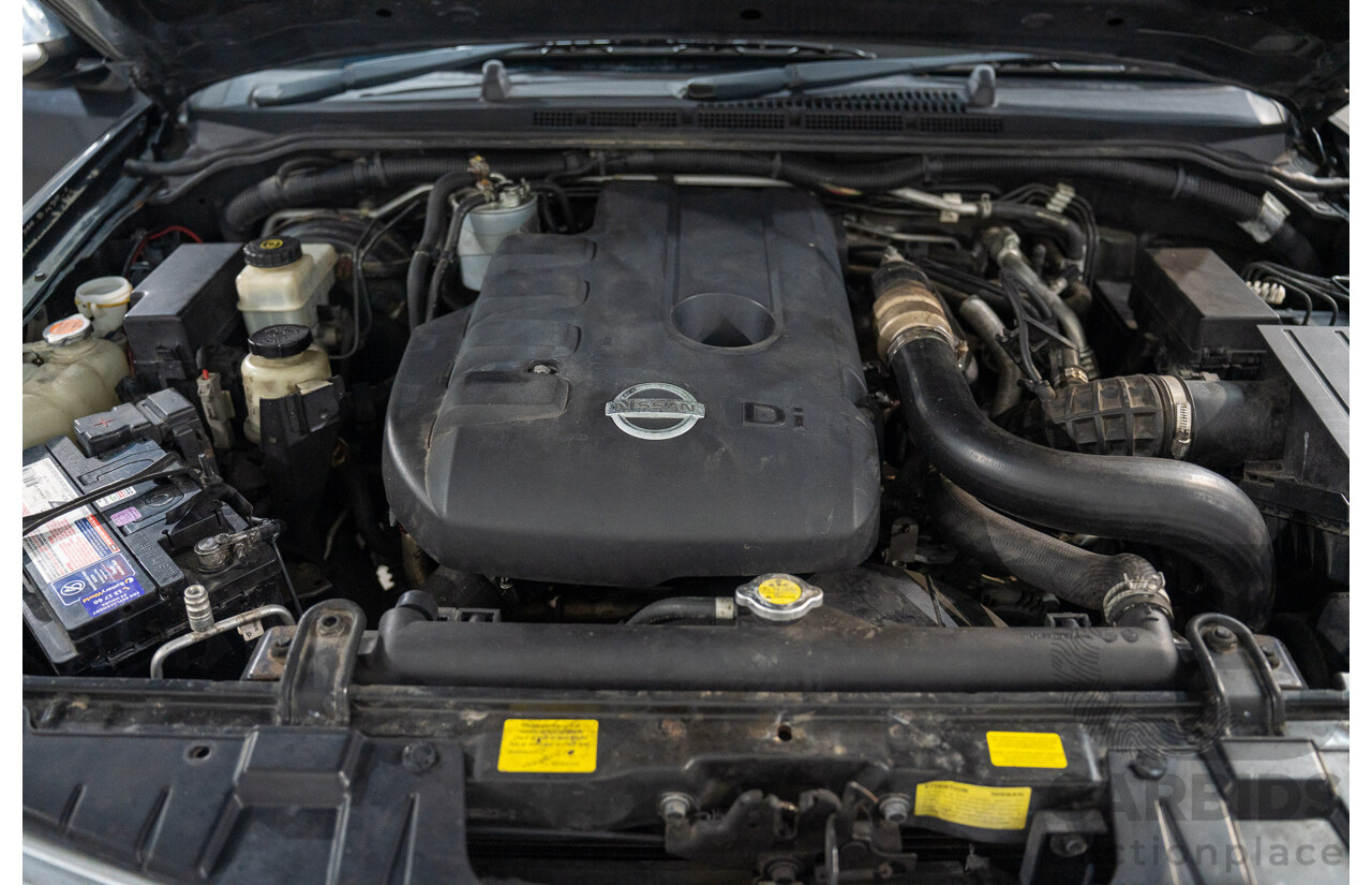 1/2008 Nissan Navara ST-X (4x4) D40 Dual Cab P/Up Slate Grey Metalic Turbo Diesel 2.5L