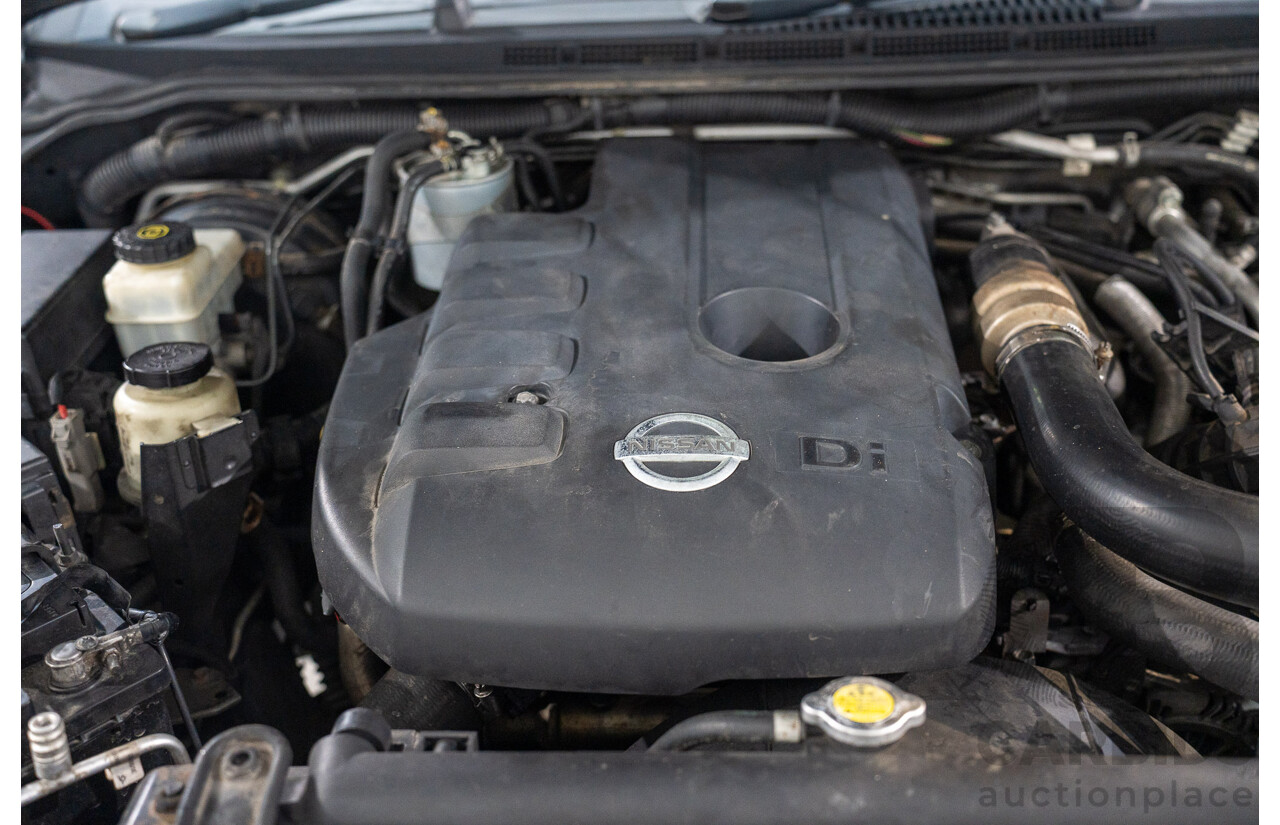 1/2008 Nissan Navara ST-X (4x4) D40 Dual Cab P/Up Slate Grey Metalic Turbo Diesel 2.5L