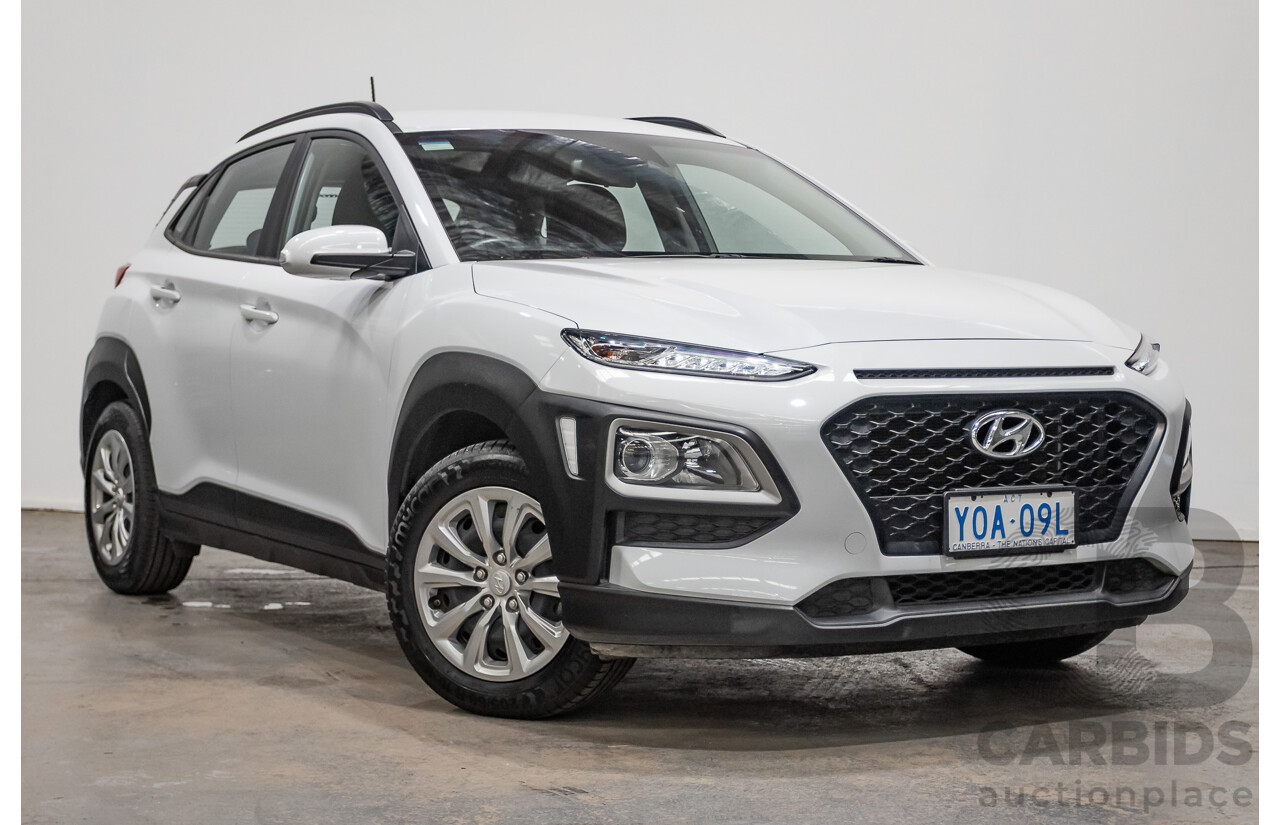 Hyundai Kona Go FW OS.2 MY19 4D Wagon White 2.0L