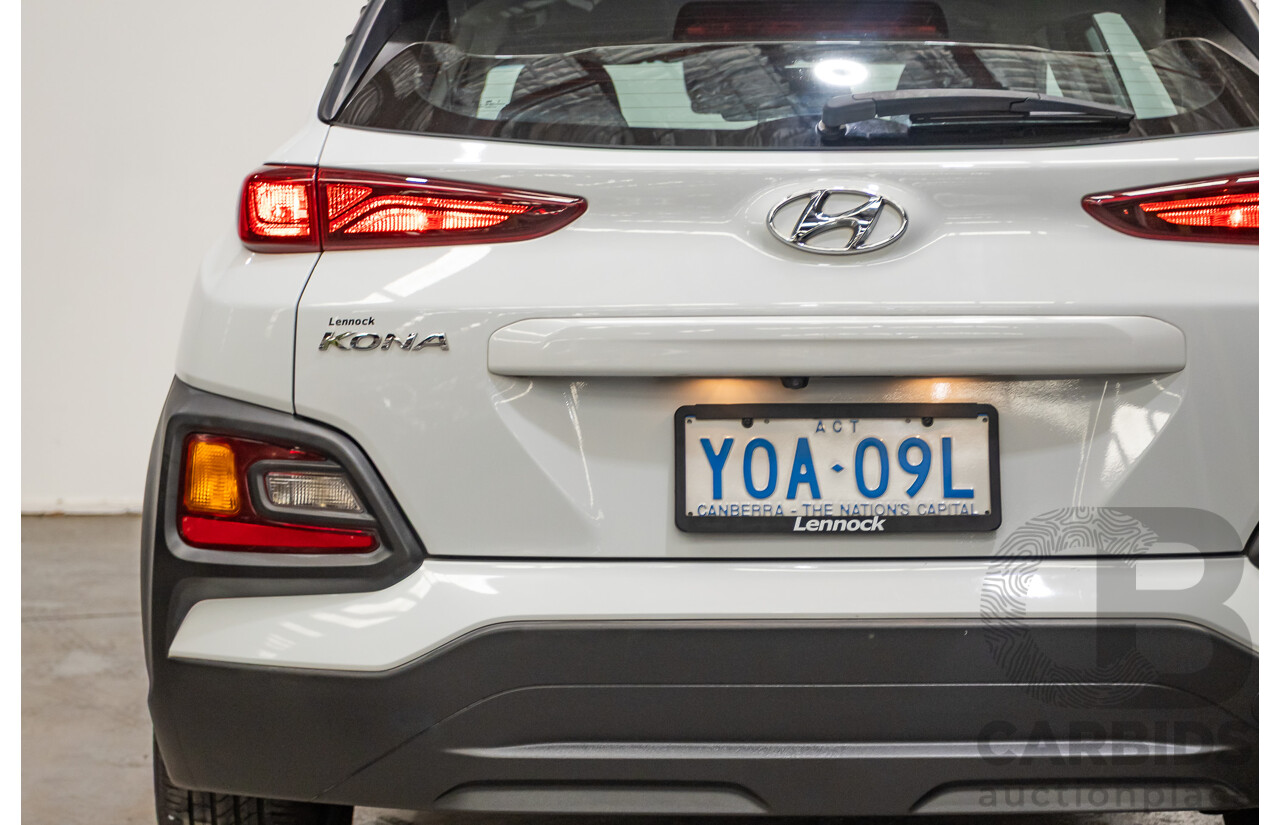 Hyundai Kona Go FW OS.2 MY19 4D Wagon White 2.0L