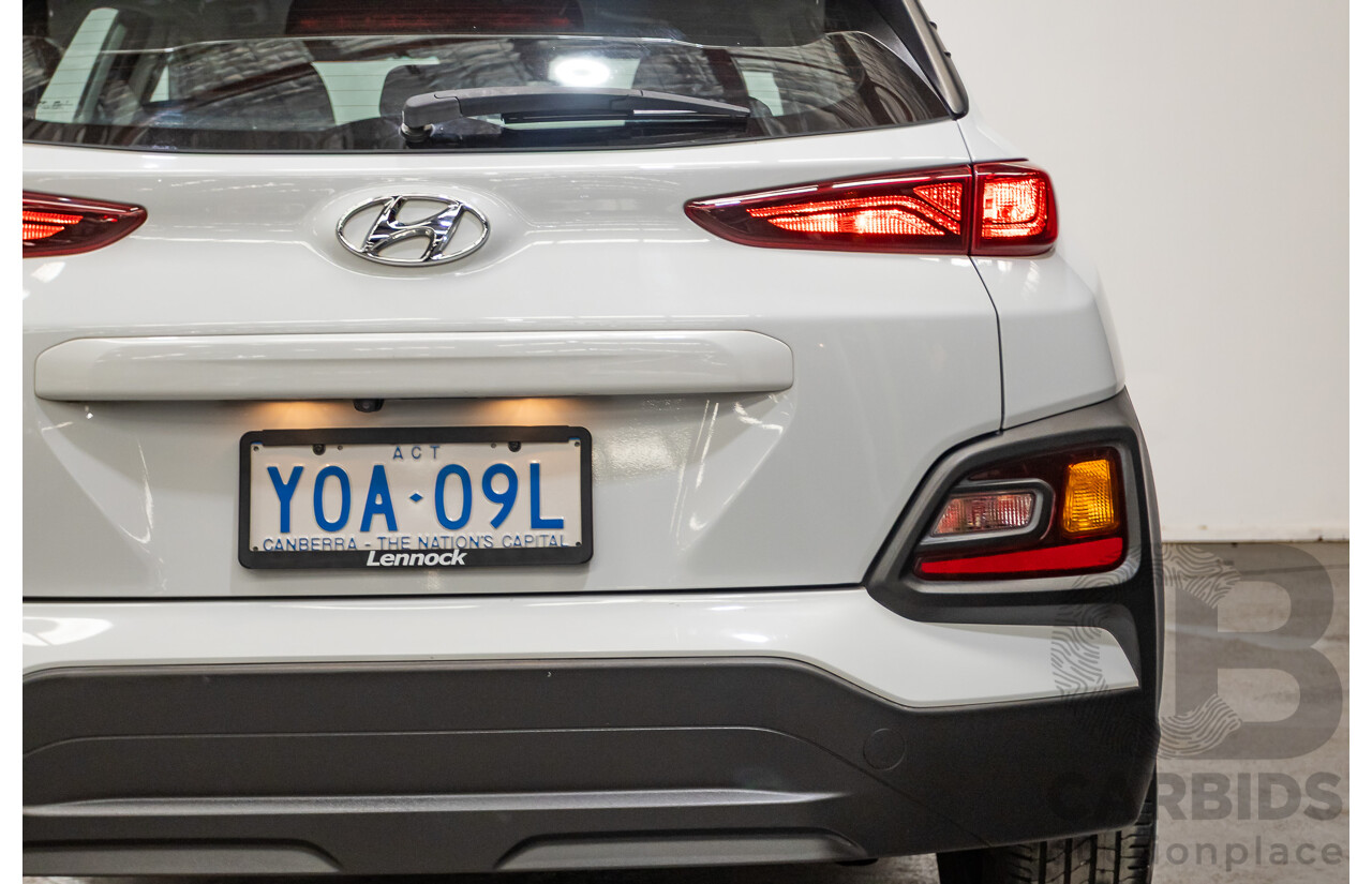 Hyundai Kona Go FW OS.2 MY19 4D Wagon White 2.0L