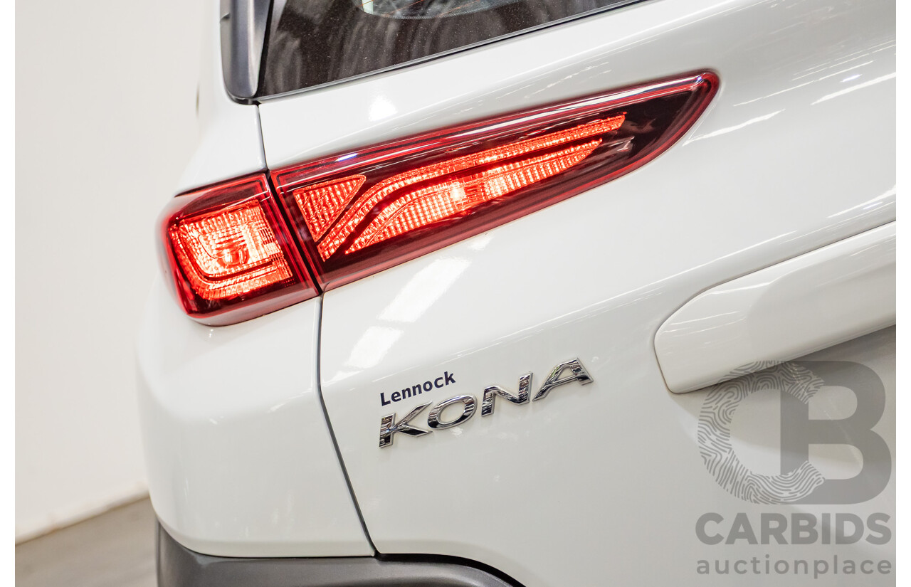 Hyundai Kona Go FW OS.2 MY19 4D Wagon White 2.0L