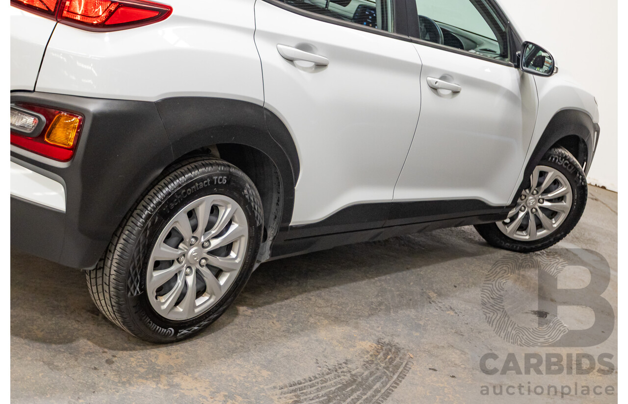 Hyundai Kona Go FW OS.2 MY19 4D Wagon White 2.0L