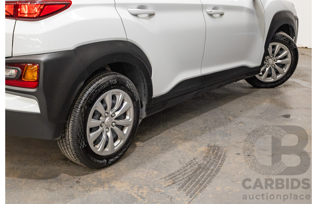 Hyundai Kona Go FW OS.2 MY19 4D Wagon White 2.0L
