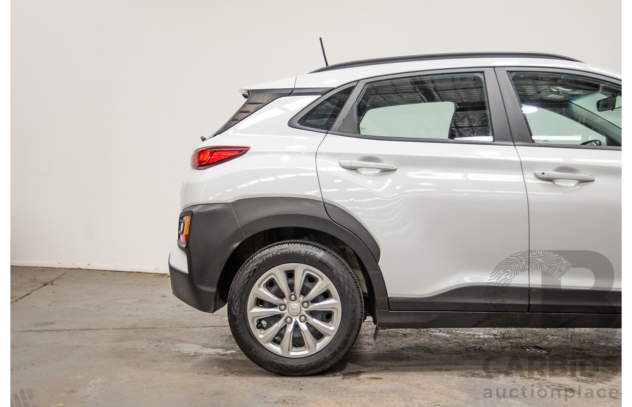 Hyundai Kona Go FW OS.2 MY19 4D Wagon White 2.0L