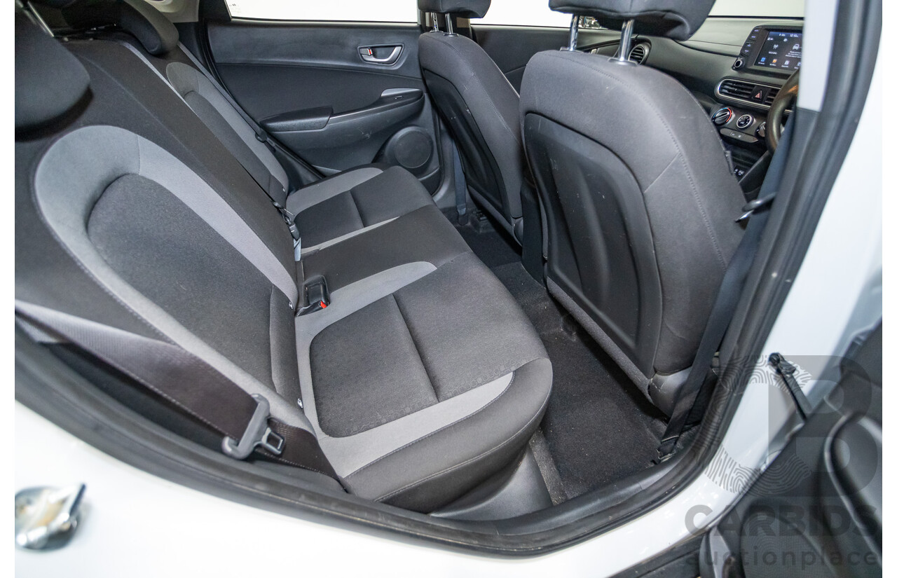 Hyundai Kona Go FW OS.2 MY19 4D Wagon White 2.0L