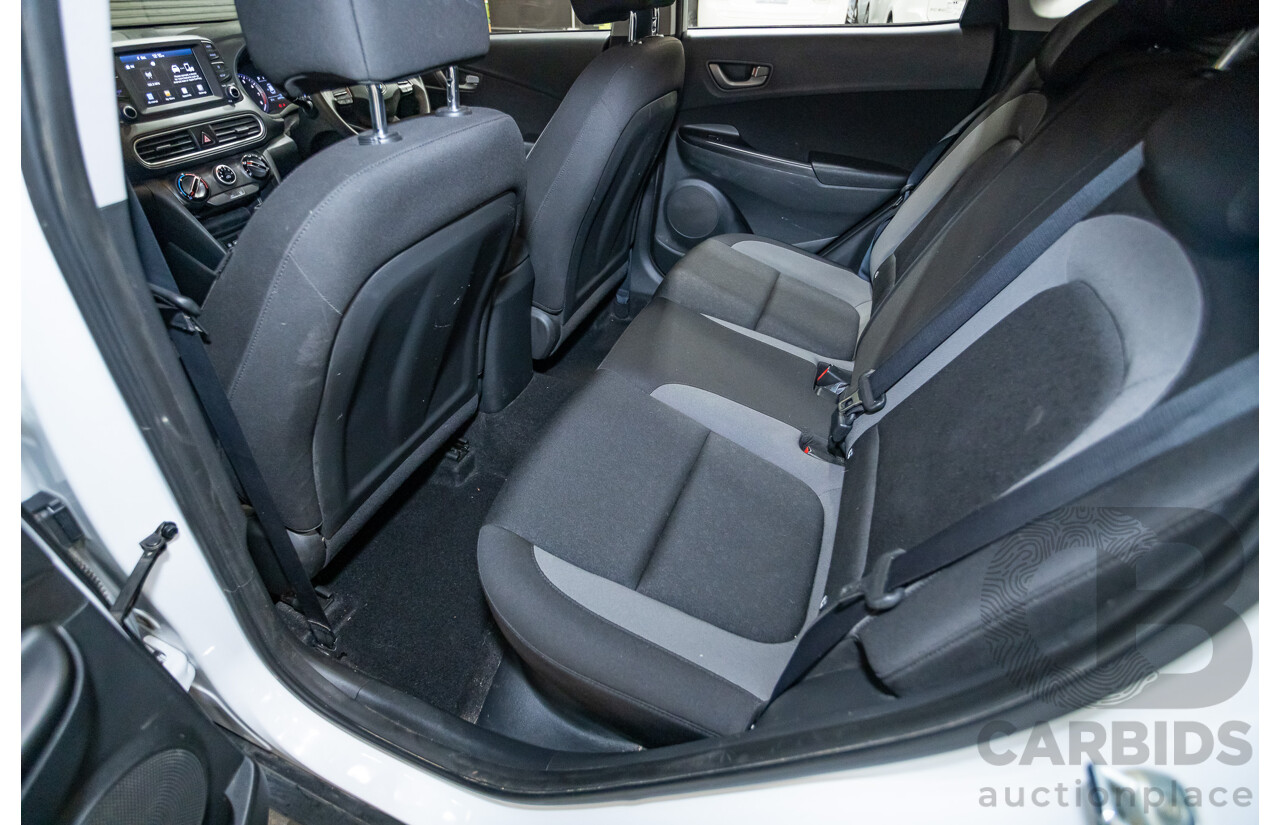 Hyundai Kona Go FW OS.2 MY19 4D Wagon White 2.0L