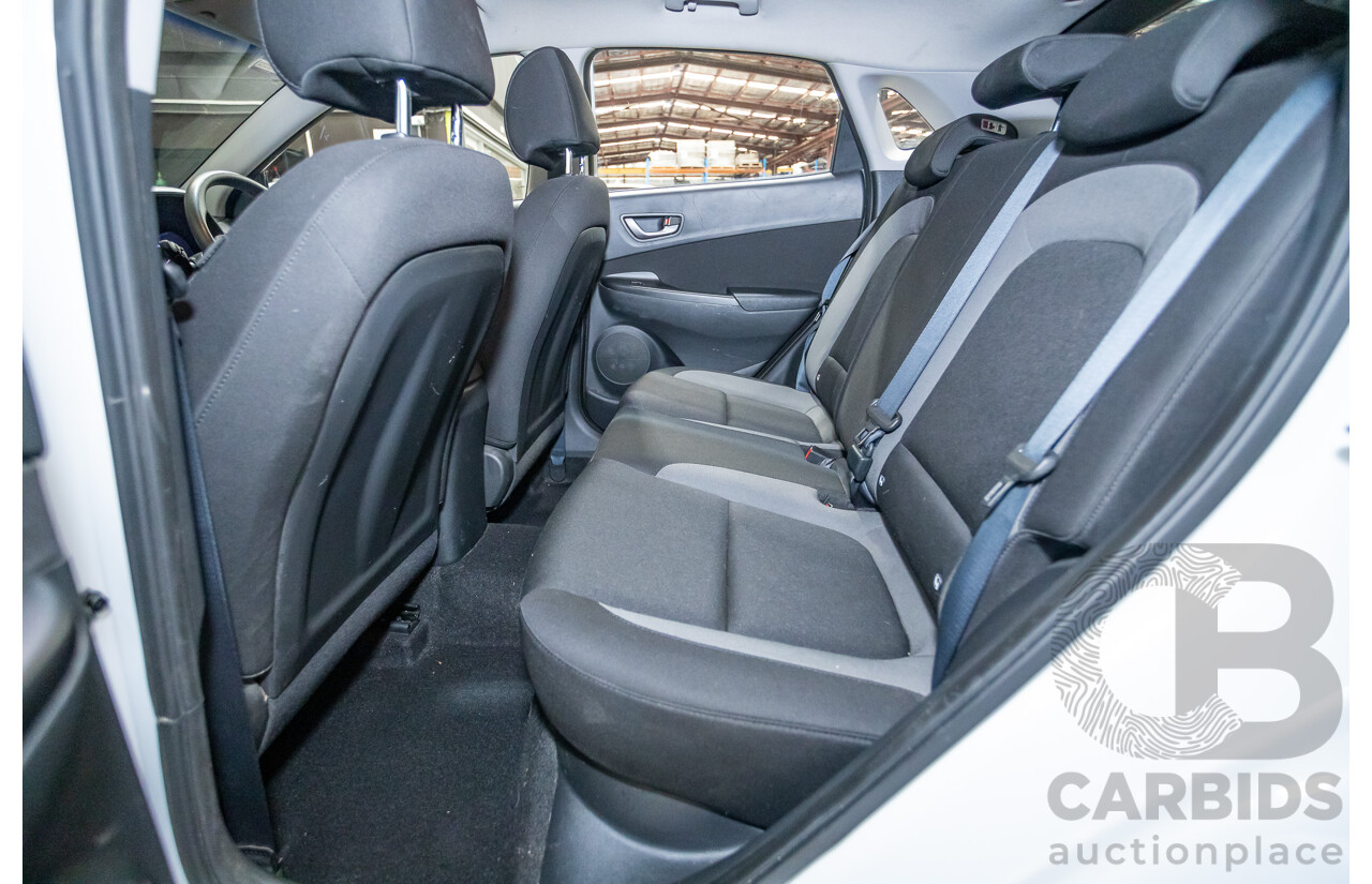 Hyundai Kona Go FW OS.2 MY19 4D Wagon White 2.0L