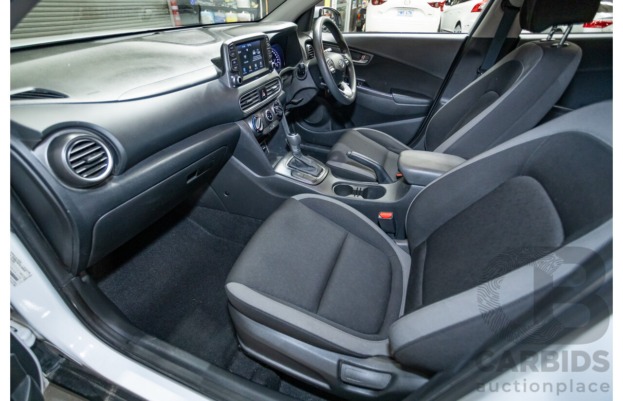 Hyundai Kona Go FW OS.2 MY19 4D Wagon White 2.0L