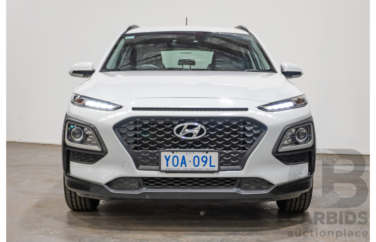 Hyundai Kona Go FW OS.2 MY19 4D Wagon White 2.0L