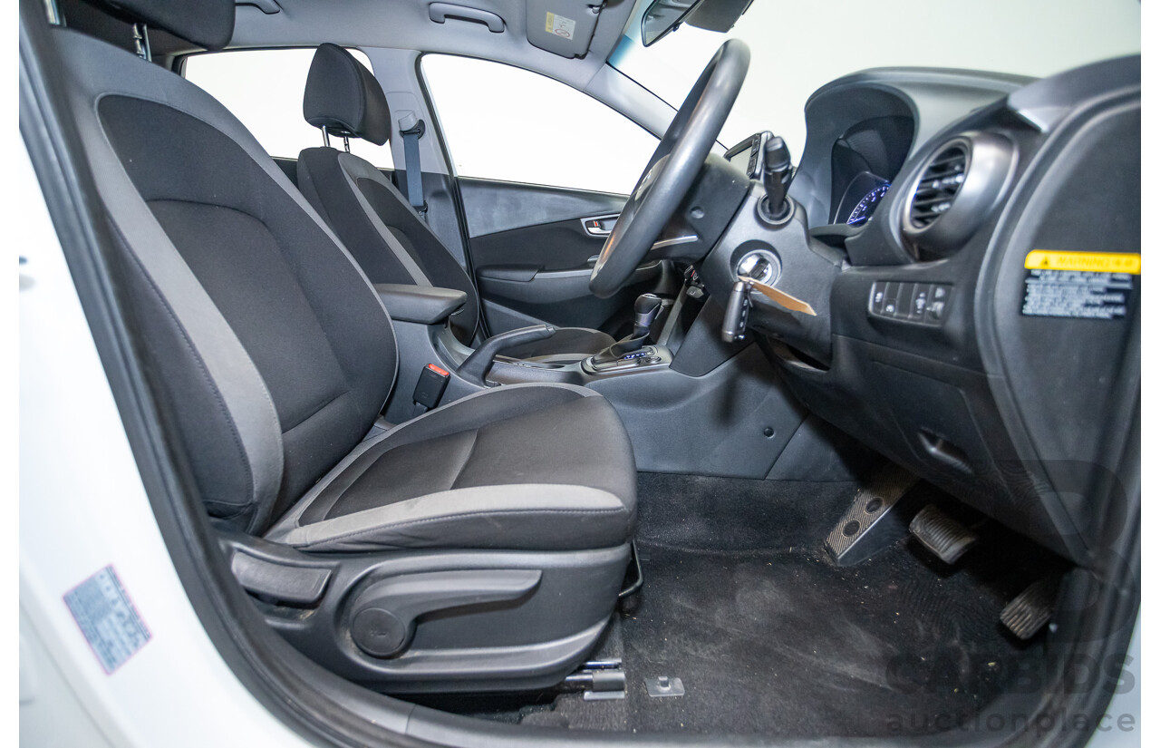 Hyundai Kona Go FW OS.2 MY19 4D Wagon White 2.0L