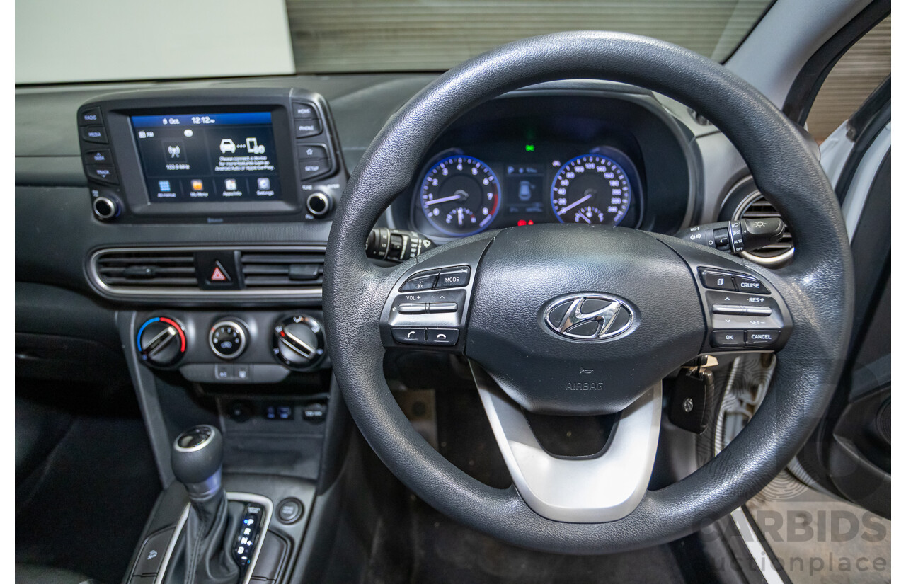 Hyundai Kona Go FW OS.2 MY19 4D Wagon White 2.0L
