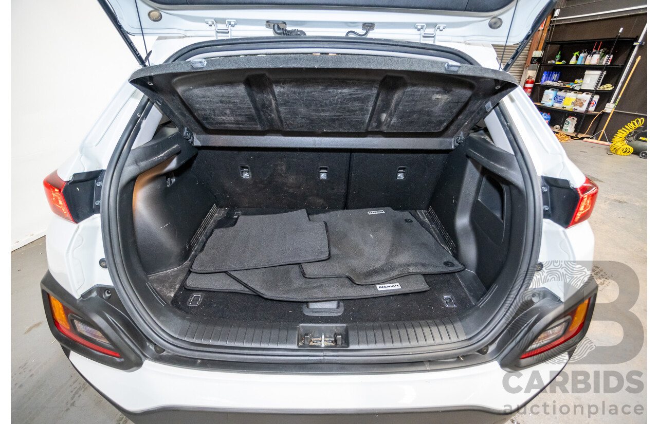 Hyundai Kona Go FW OS.2 MY19 4D Wagon White 2.0L