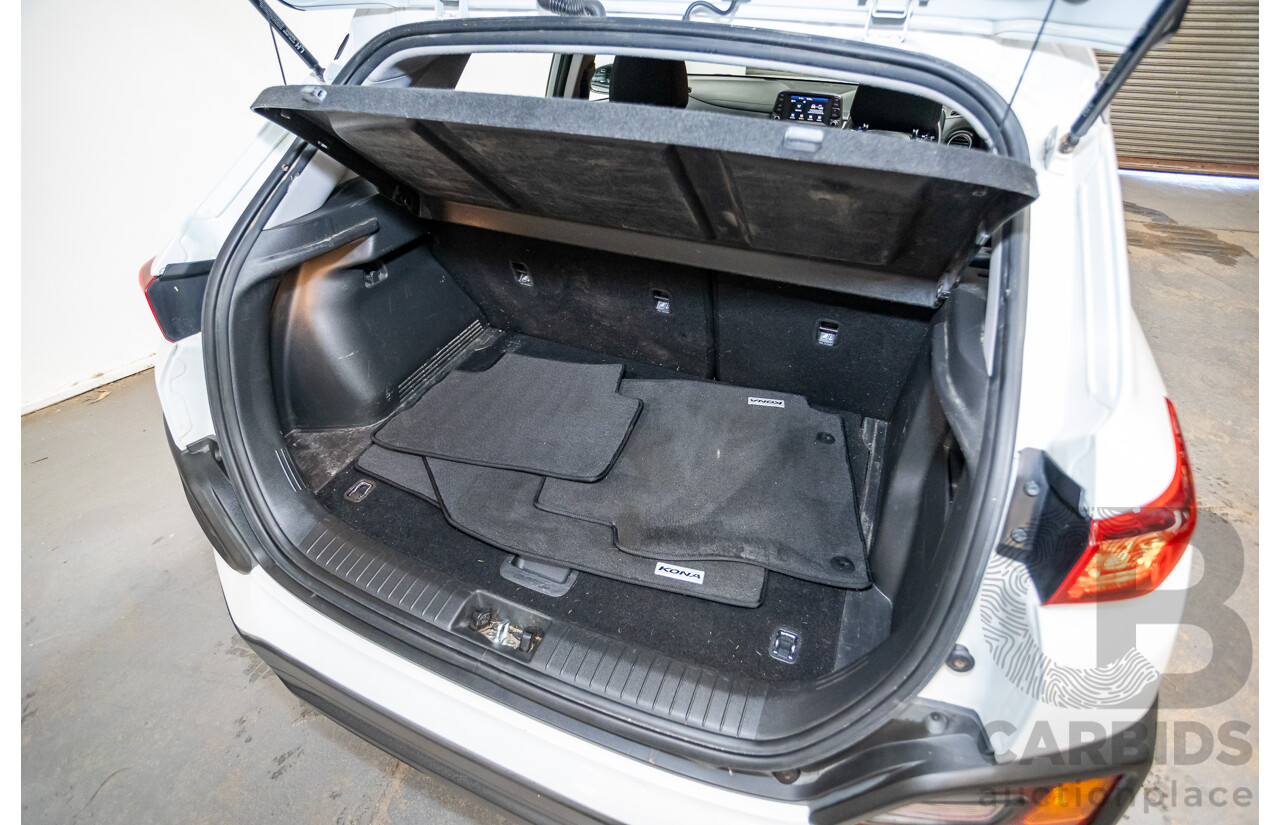 Hyundai Kona Go FW OS.2 MY19 4D Wagon White 2.0L