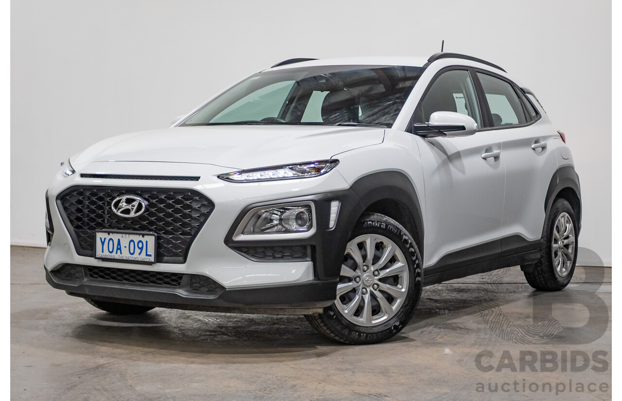 Hyundai Kona Go FW OS.2 MY19 4D Wagon White 2.0L