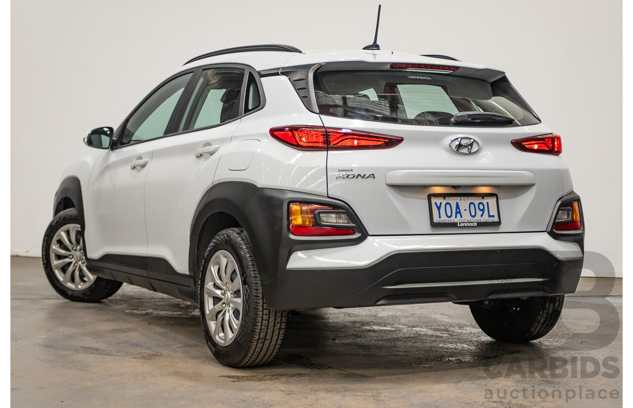 Hyundai Kona Go FW OS.2 MY19 4D Wagon White 2.0L