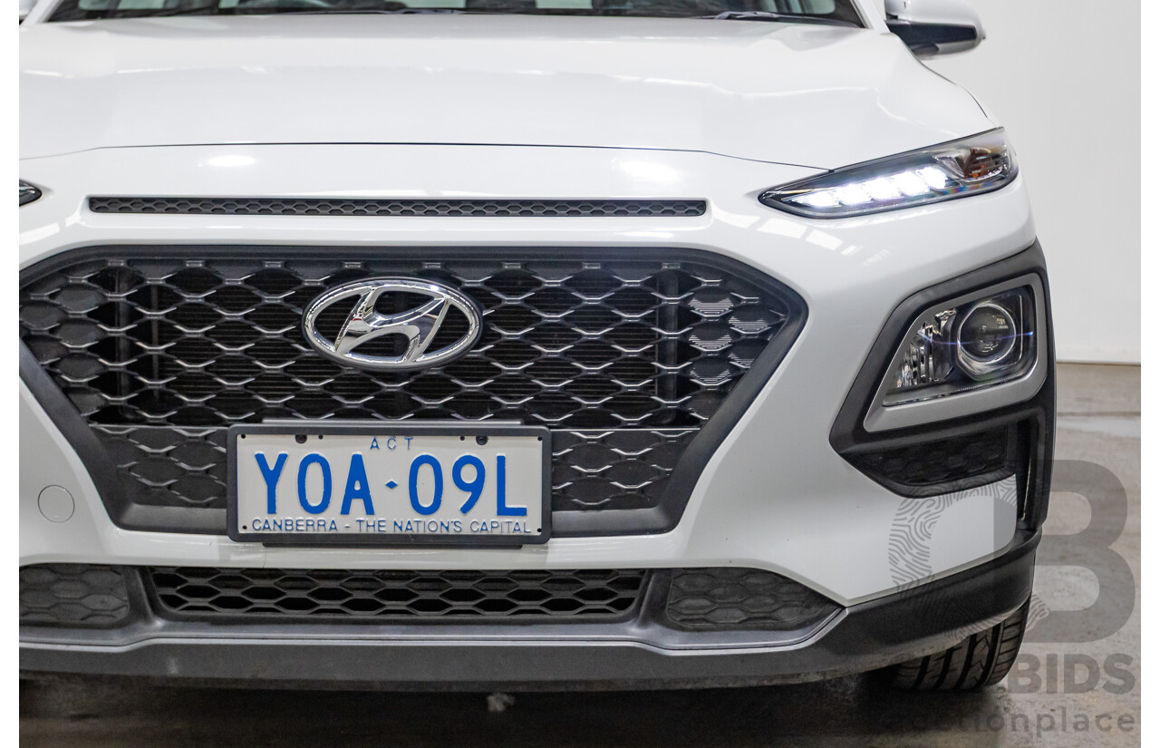 Hyundai Kona Go FW OS.2 MY19 4D Wagon White 2.0L