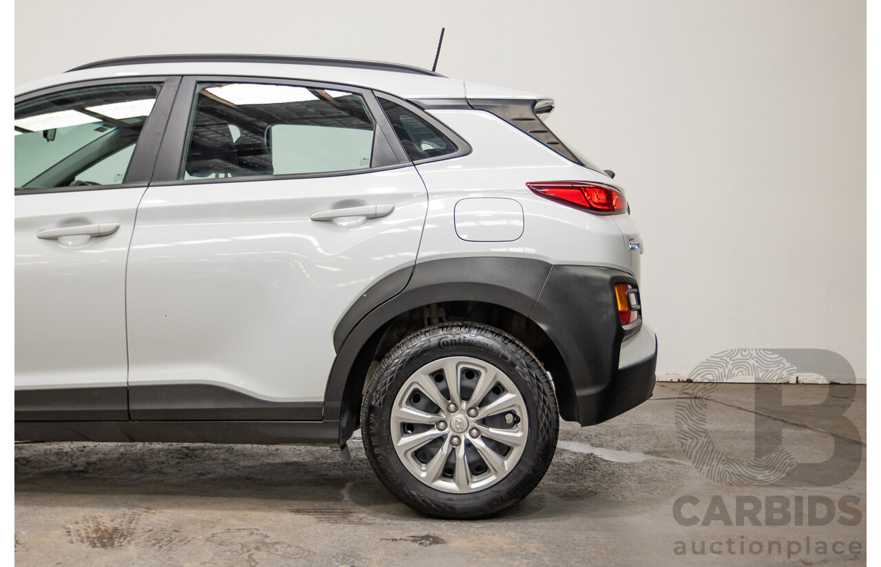 Hyundai Kona Go FW OS.2 MY19 4D Wagon White 2.0L
