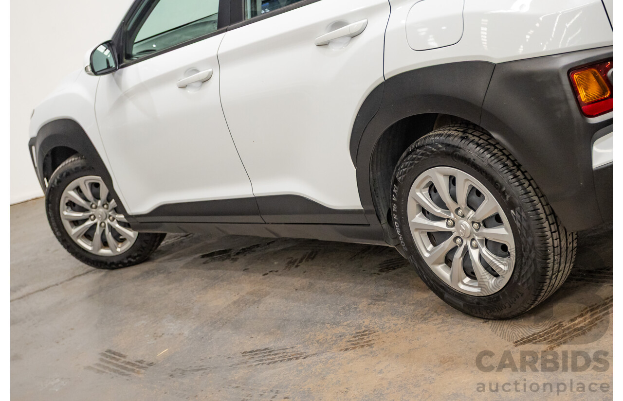 Hyundai Kona Go FW OS.2 MY19 4D Wagon White 2.0L