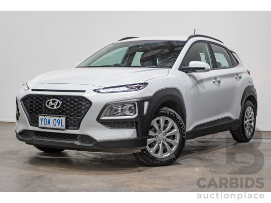 Hyundai Kona Go FW OS.2 MY19 4D Wagon White 2.0L
