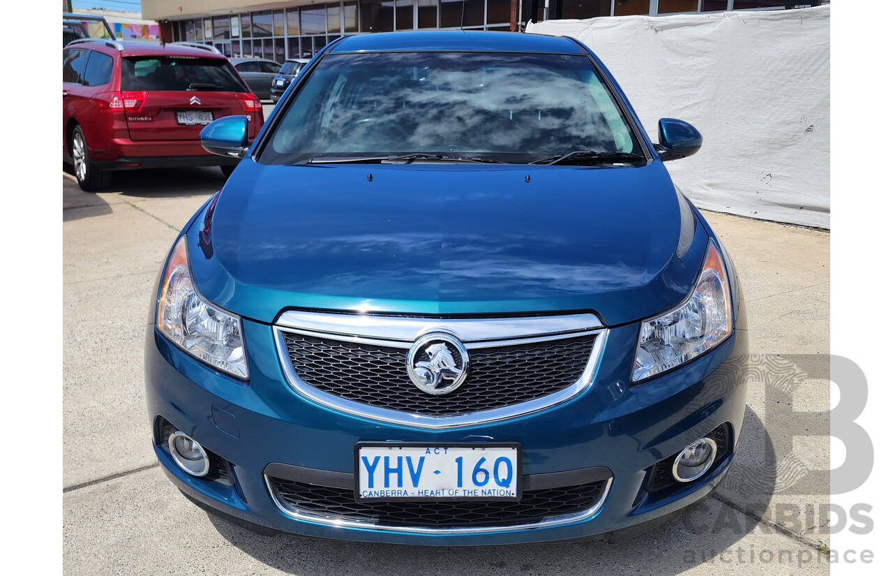 4/2012 Holden Cruze CDX JH MY12 5d Hatchback Blue 2.0L