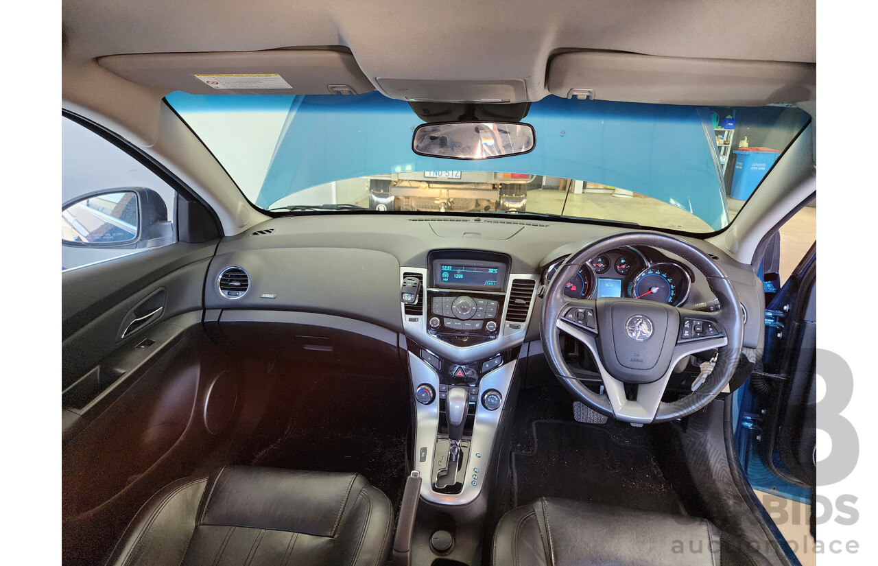 4/2012 Holden Cruze CDX JH MY12 5d Hatchback Blue 2.0L