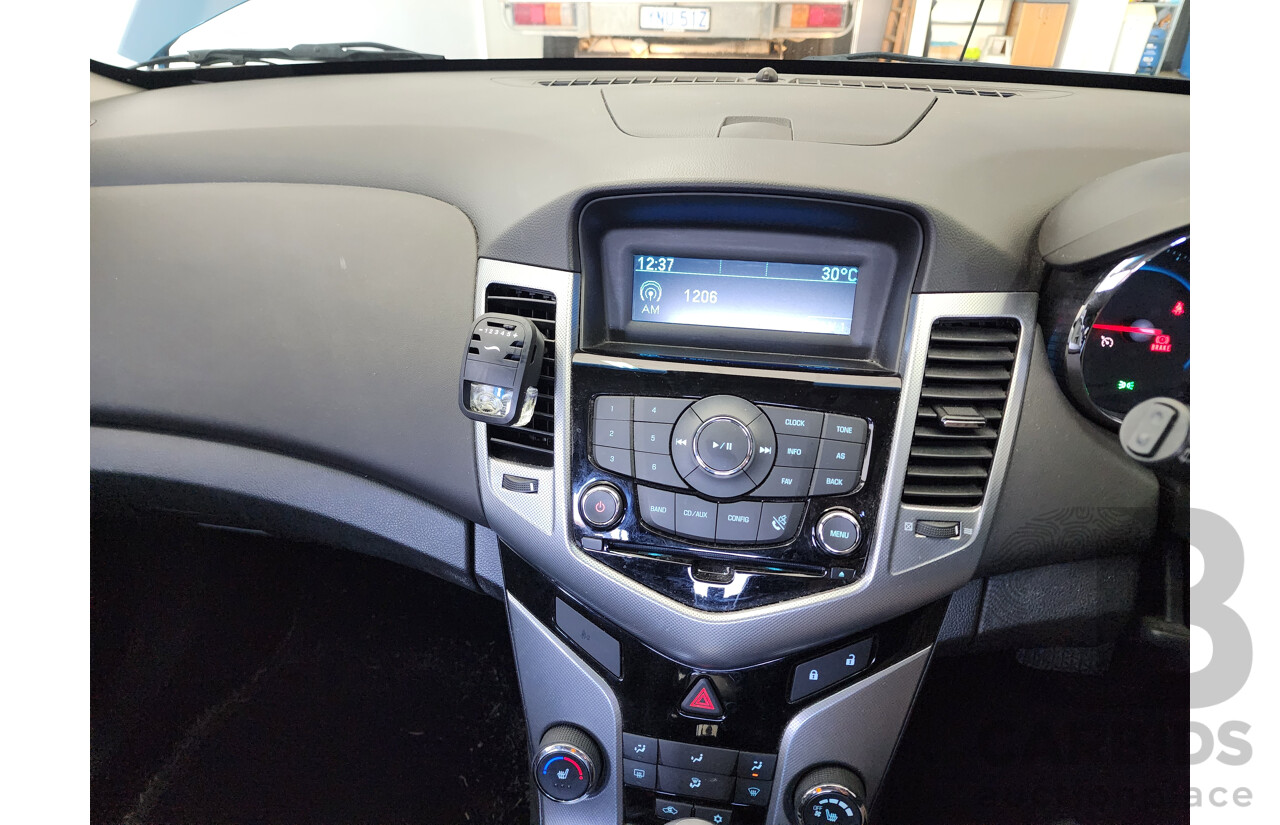4/2012 Holden Cruze CDX JH MY12 5d Hatchback Blue 2.0L