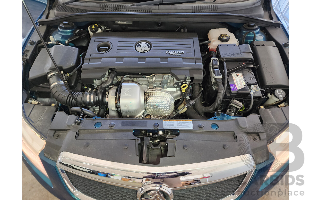 4/2012 Holden Cruze CDX JH MY12 5d Hatchback Blue 2.0L