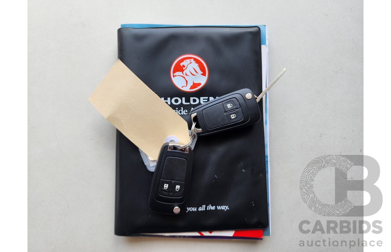 4/2012 Holden Cruze CDX JH MY12 5d Hatchback Blue 2.0L