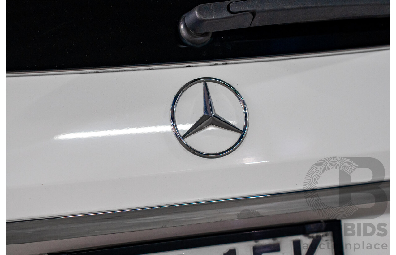 02/2018 Mercedes-Benz GLE 250d 4Matic (AWD) 166 MY17.5 4D Wagon Polar White Turbo Diesel 2.1L