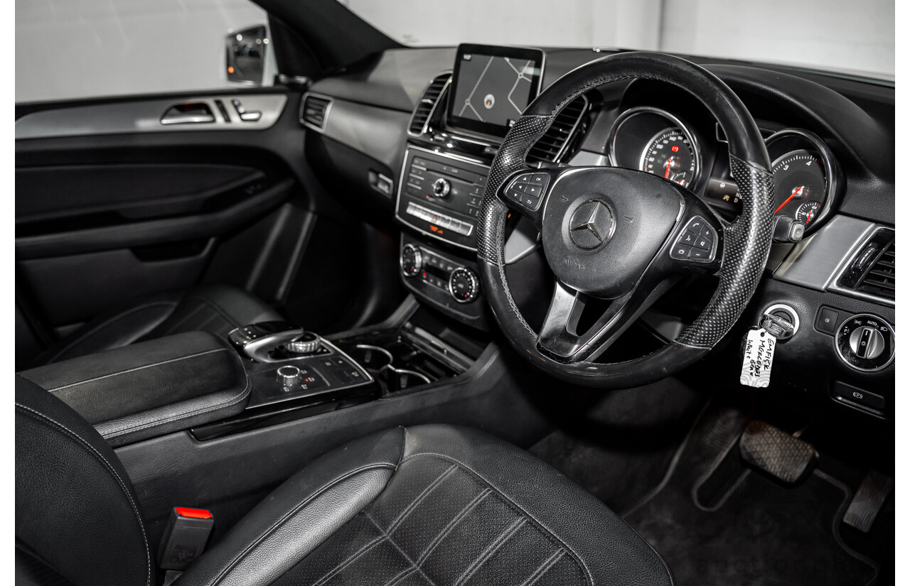 02/2018 Mercedes-Benz GLE 250d 4Matic (AWD) 166 MY17.5 4D Wagon Polar White Turbo Diesel 2.1L