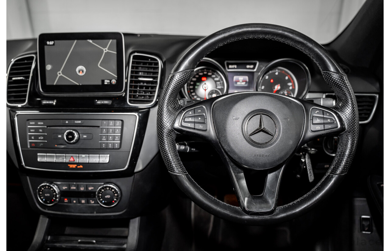 02/2018 Mercedes-Benz GLE 250d 4Matic (AWD) 166 MY17.5 4D Wagon Polar White Turbo Diesel 2.1L
