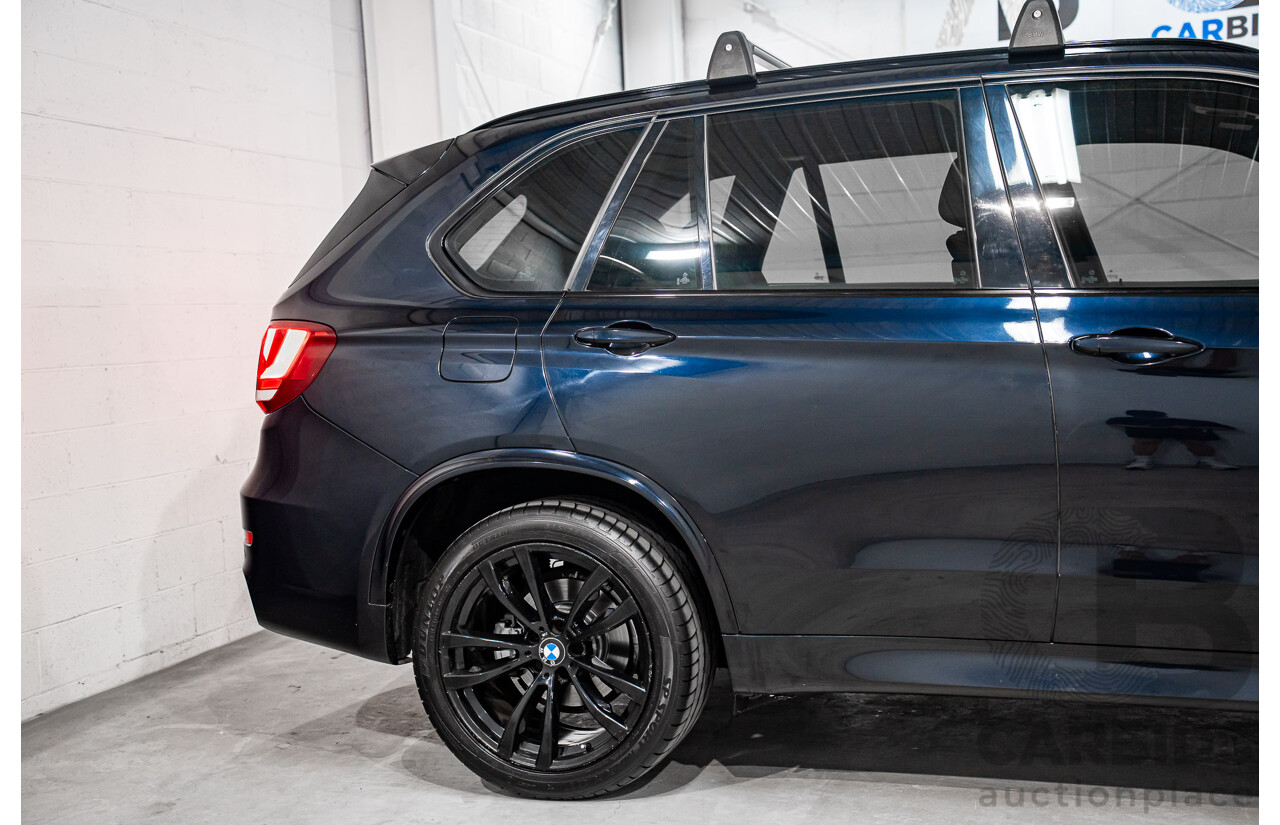 11/2017 BMW X5 sDrive25d M Sport (RWD) F15 MY16 4d Wagon Carbon Black Metallic Turbo Diesel 2.0L