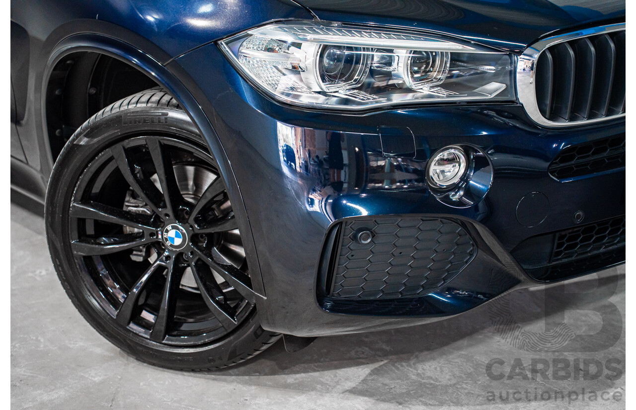 11/2017 BMW X5 sDrive25d M Sport (RWD) F15 MY16 4d Wagon Carbon Black Metallic Turbo Diesel 2.0L