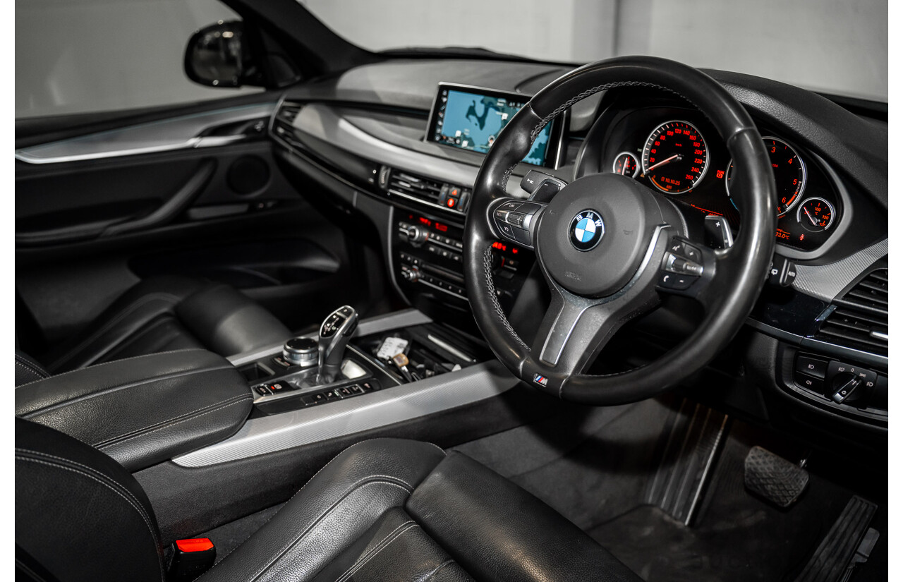 11/2017 BMW X5 sDrive25d M Sport (RWD) F15 MY16 4d Wagon Carbon Black Metallic Turbo Diesel 2.0L