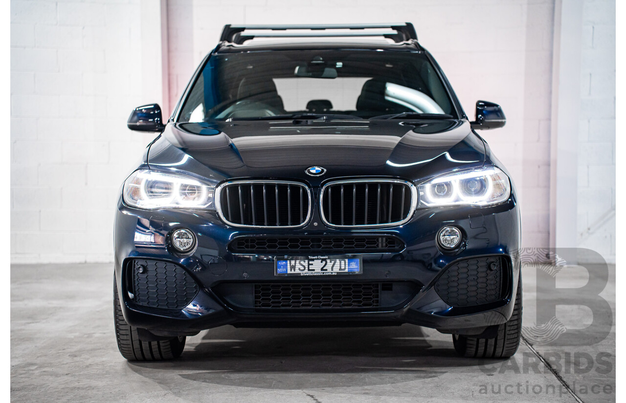 11/2017 BMW X5 sDrive25d M Sport (RWD) F15 MY16 4d Wagon Carbon Black Metallic Turbo Diesel 2.0L
