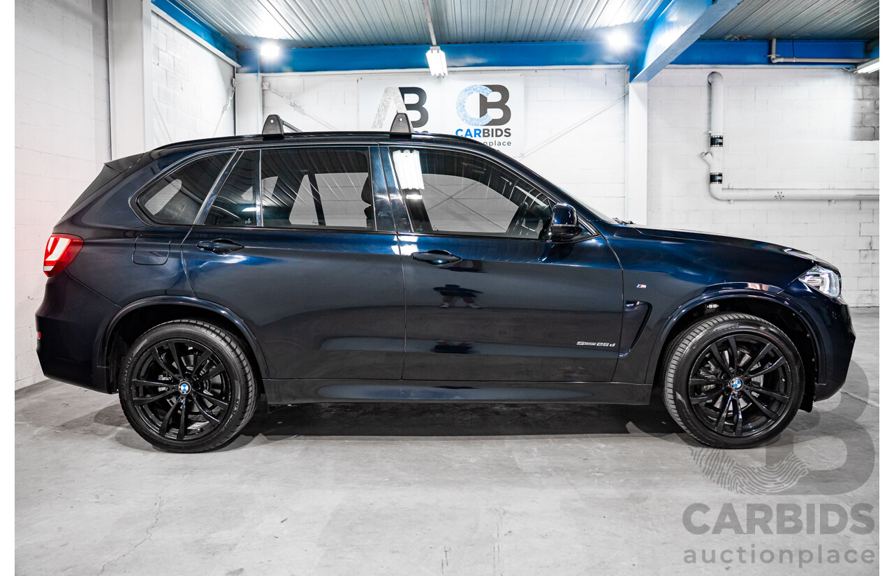 11/2017 BMW X5 sDrive25d M Sport (RWD) F15 MY16 4d Wagon Carbon Black Metallic Turbo Diesel 2.0L