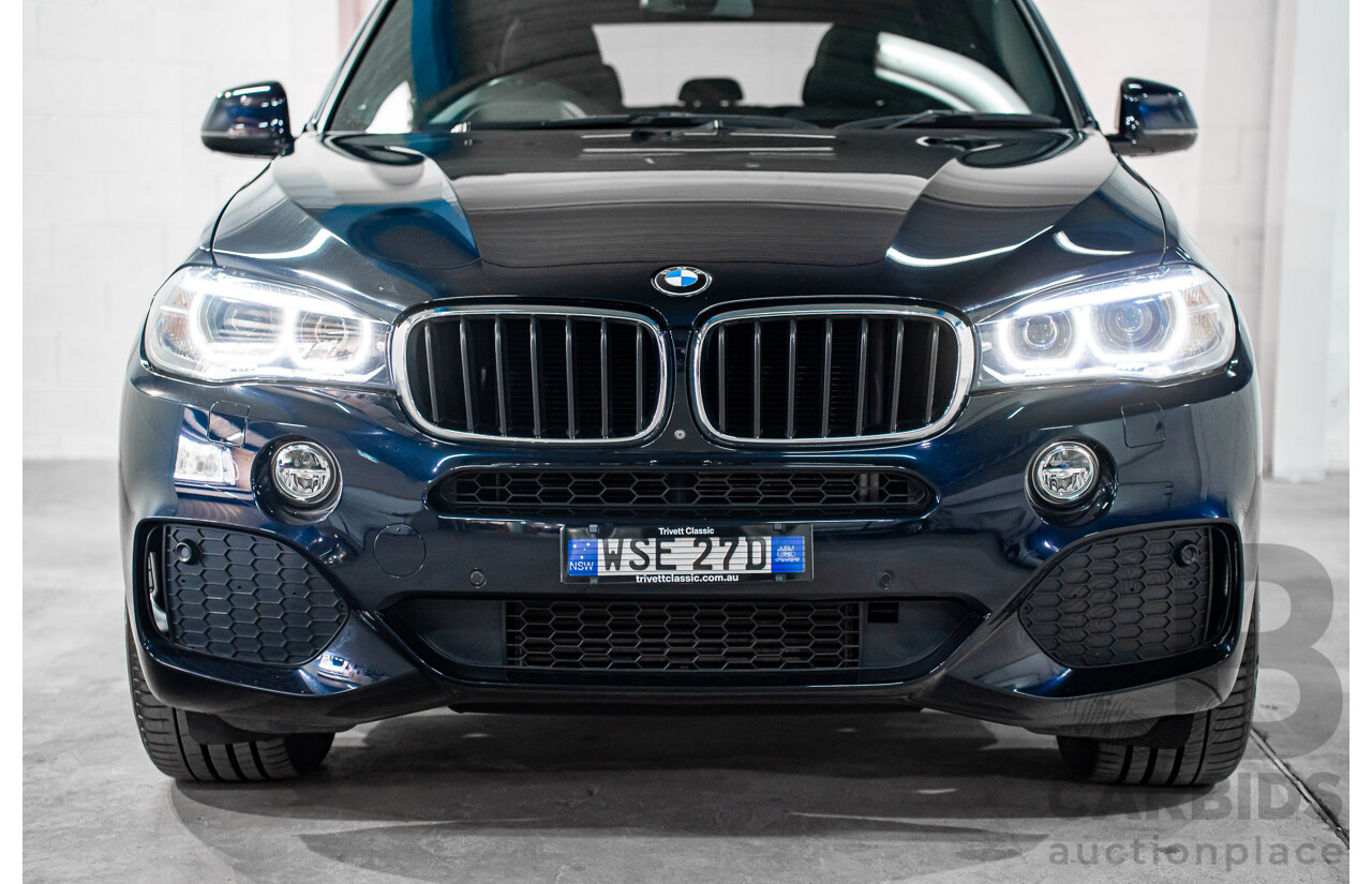 11/2017 BMW X5 sDrive25d M Sport (RWD) F15 MY16 4d Wagon Carbon Black Metallic Turbo Diesel 2.0L