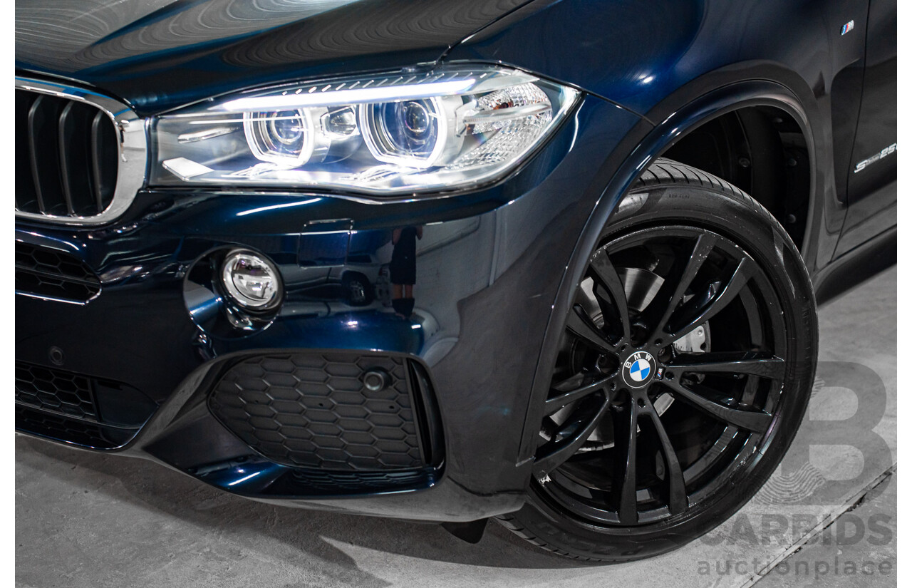 11/2017 BMW X5 sDrive25d M Sport (RWD) F15 MY16 4d Wagon Carbon Black Metallic Turbo Diesel 2.0L