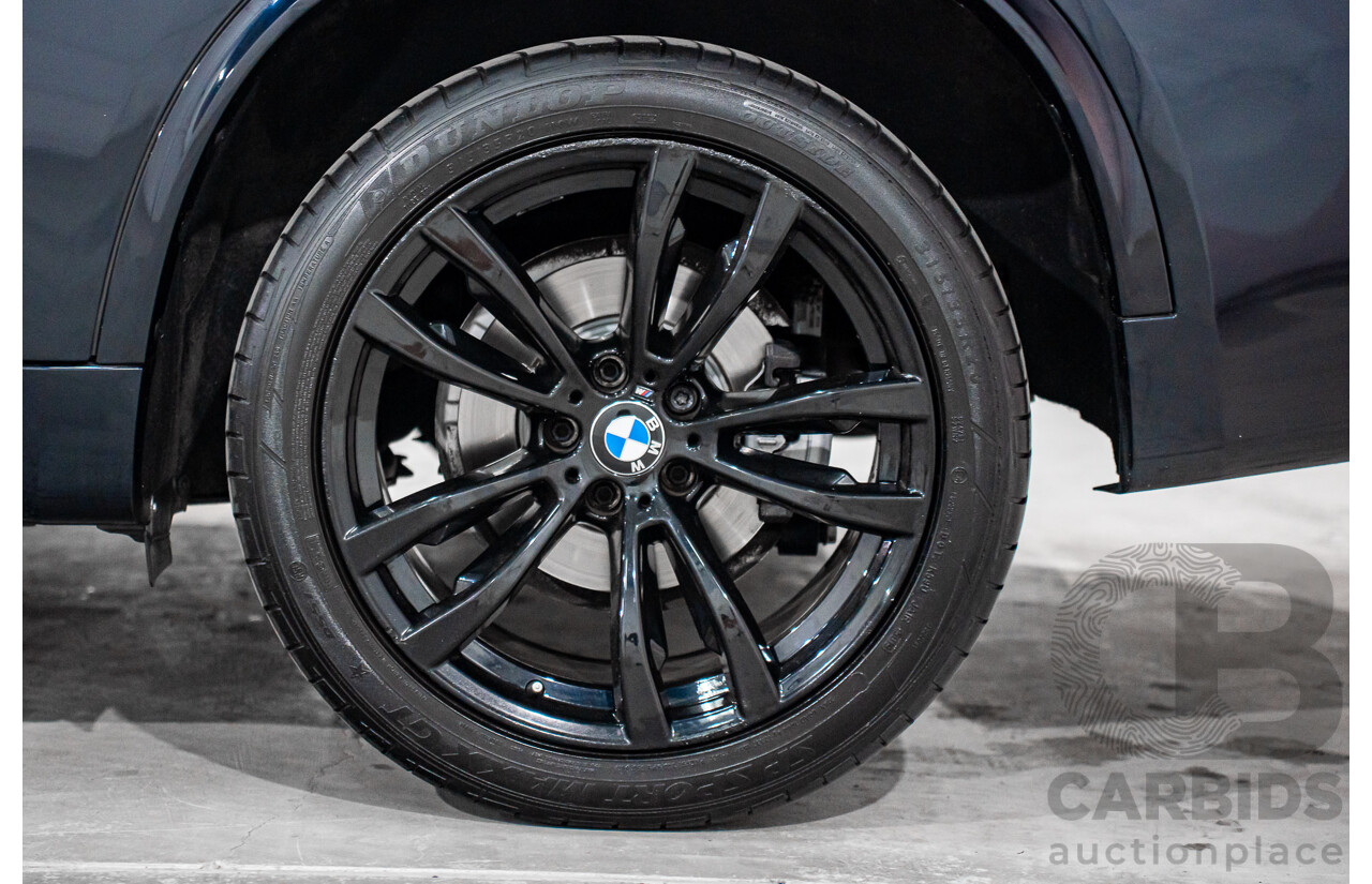11/2017 BMW X5 sDrive25d M Sport (RWD) F15 MY16 4d Wagon Carbon Black Metallic Turbo Diesel 2.0L