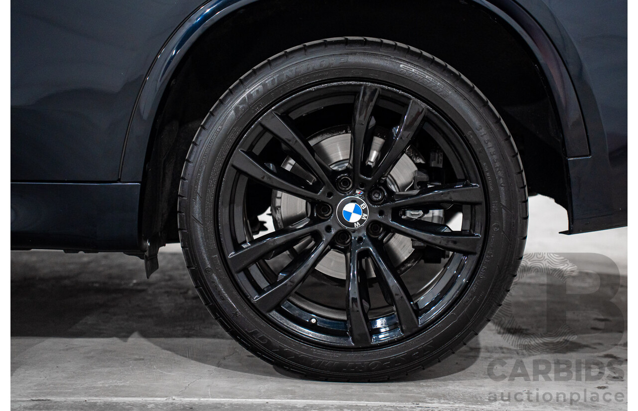11/2017 BMW X5 sDrive25d M Sport (RWD) F15 MY16 4d Wagon Carbon Black Metallic Turbo Diesel 2.0L