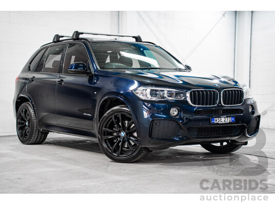 11/2017 BMW X5 sDrive25d M Sport (RWD) F15 MY16 4d Wagon Carbon Black Metallic Turbo Diesel 2.0L