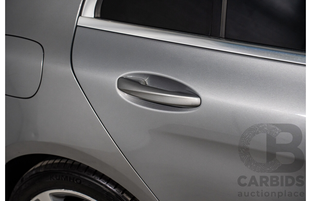 7/2015 Mercedes-Benz C200 Bluetec 205 4d Sedan Palladium Silver Turbo Diesel 1.6L