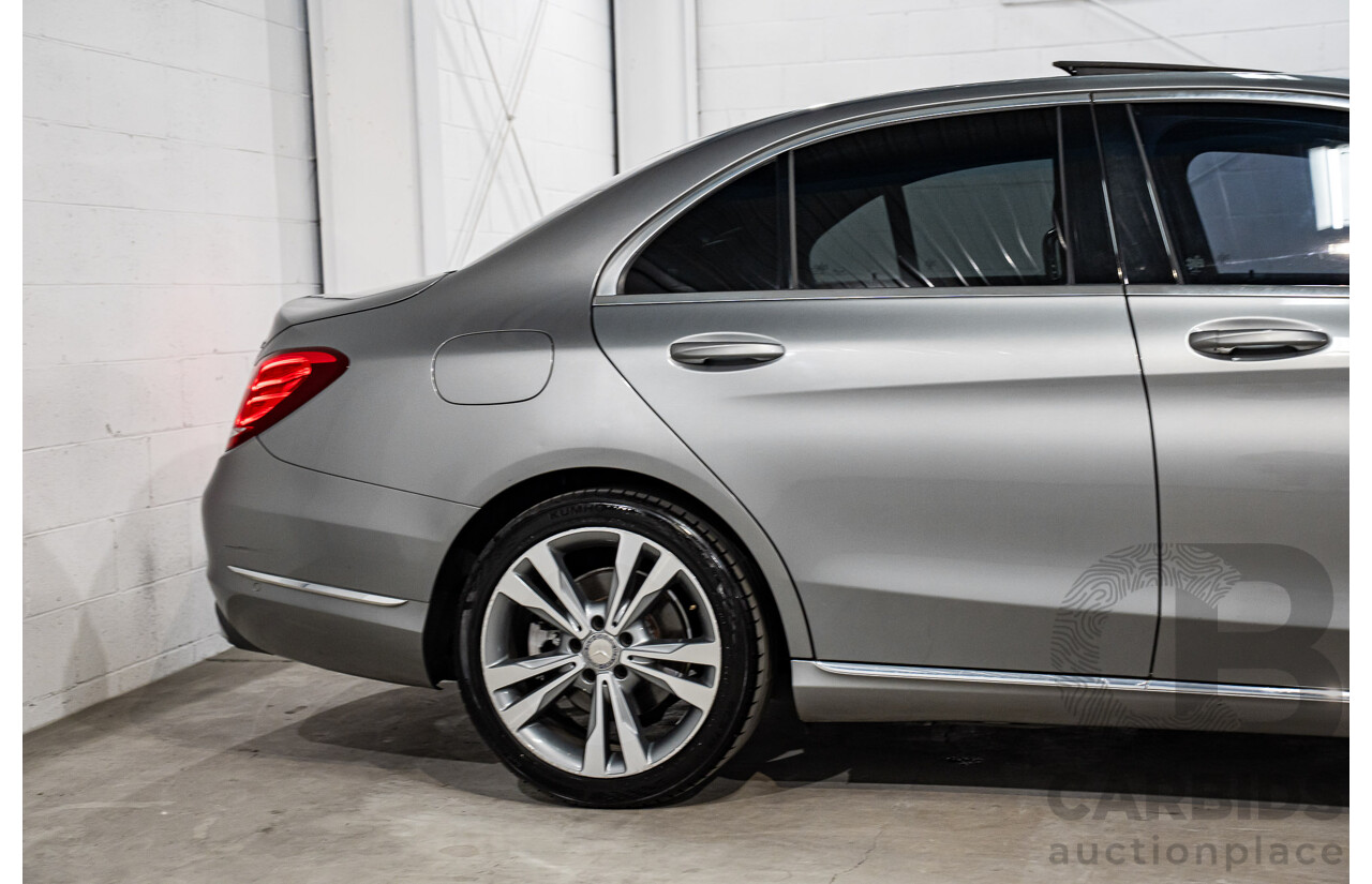 7/2015 Mercedes-Benz C200 Bluetec 205 4d Sedan Palladium Silver Turbo Diesel 1.6L