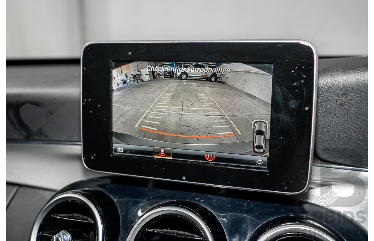 7/2015 Mercedes-Benz C200 Bluetec 205 4d Sedan Palladium Silver Turbo Diesel 1.6L