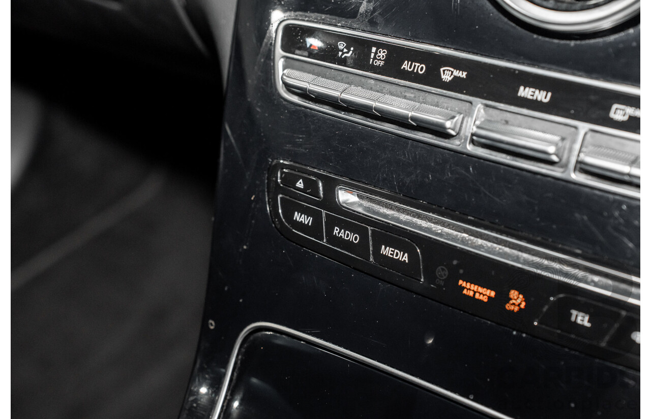 7/2015 Mercedes-Benz C200 Bluetec 205 4d Sedan Palladium Silver Turbo Diesel 1.6L